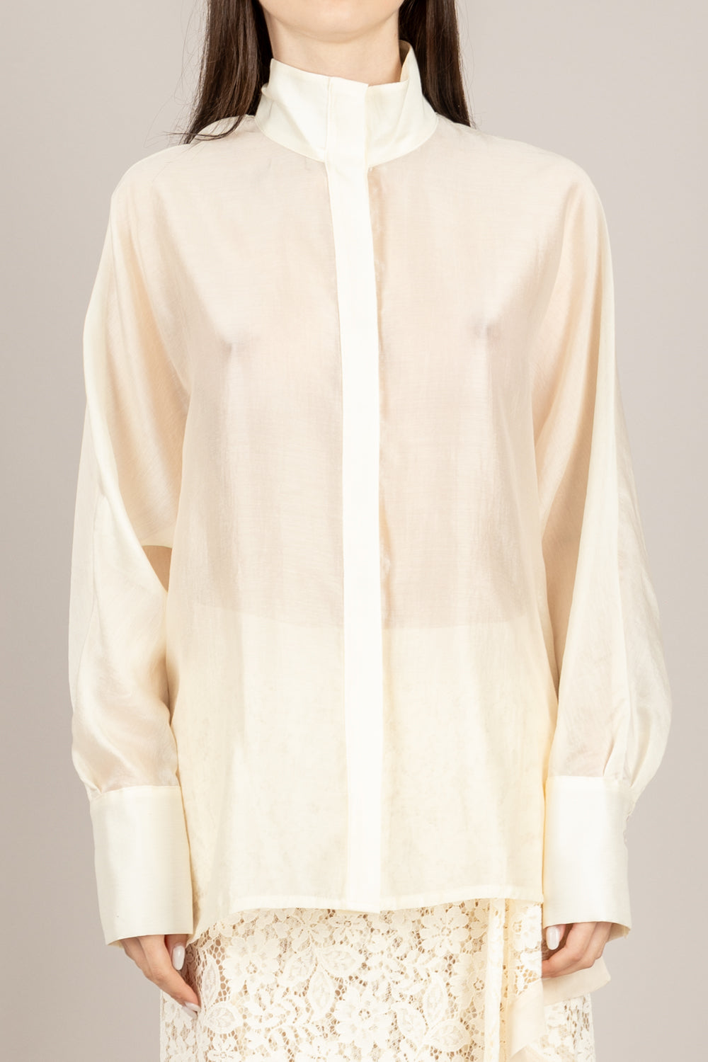 DIXIE - C319A097 - CAMICIA PANNA 