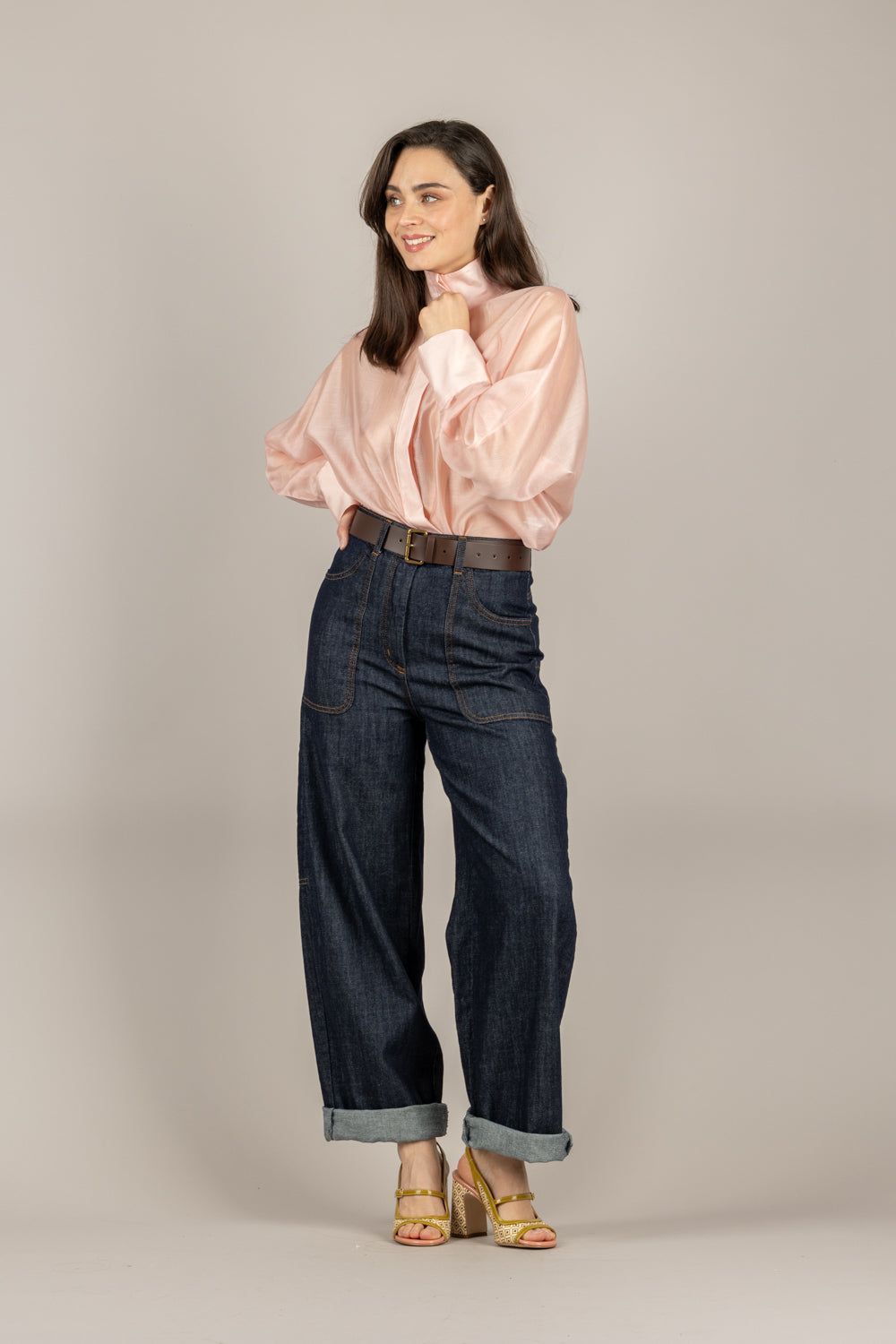 DIXIE - C319A097 - CAMICIA ROSA 