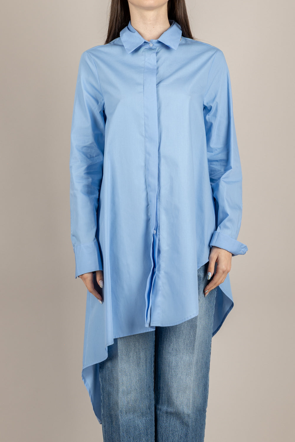 DIXIE - C881A118 - CAMICIA CELESTE