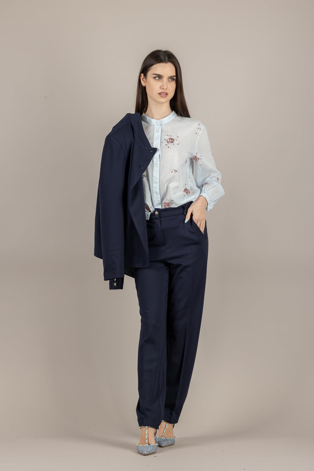 DIXIE - CFPA1MT - CAMICIA CIELO