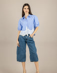 DIXIE - CFPZ1II - CAMICIA CELESTE