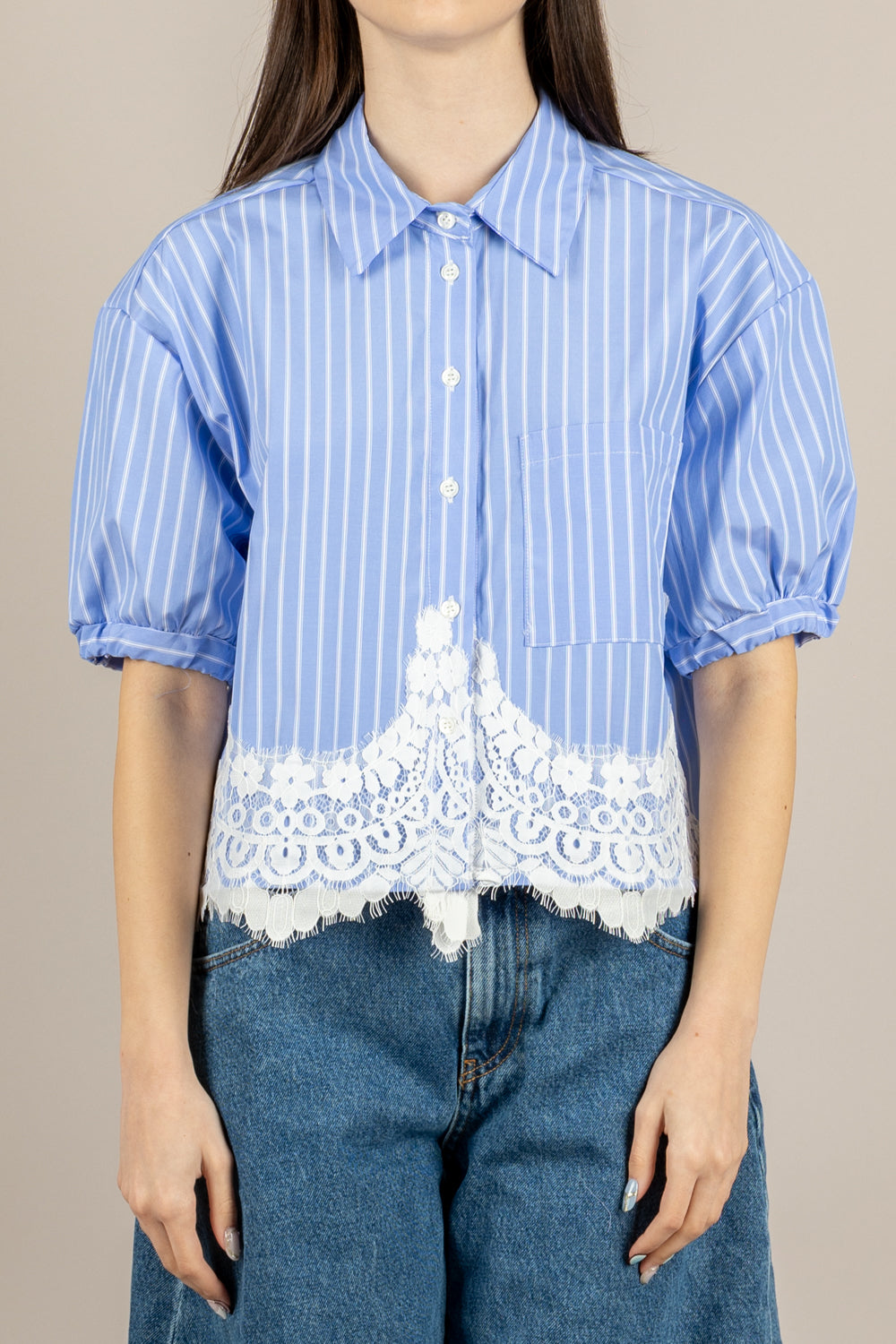 DIXIE - CFPZ1II - CAMICIA CELESTE
