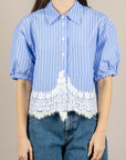 DIXIE - CFPZ1II - CAMICIA CELESTE