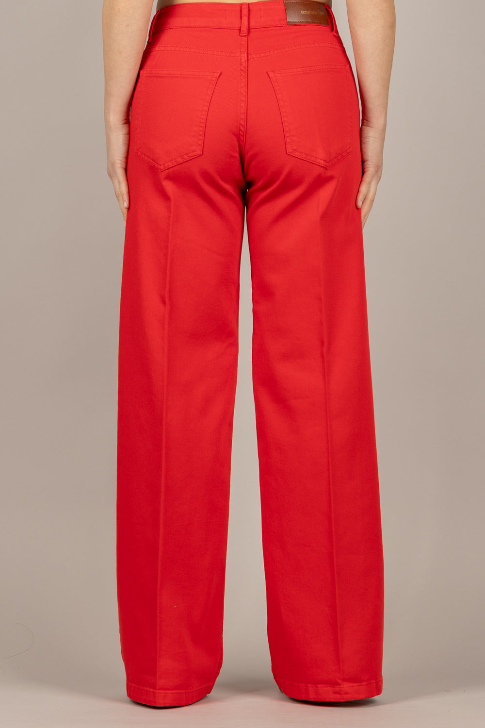 TENSIONE IN - CJ12720 - JEANS A PALAZZO ROSSO
