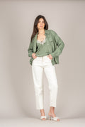 HAVEONE - CNO-Q213 - CAMICIA CON FINTE TASCHE MILITARE