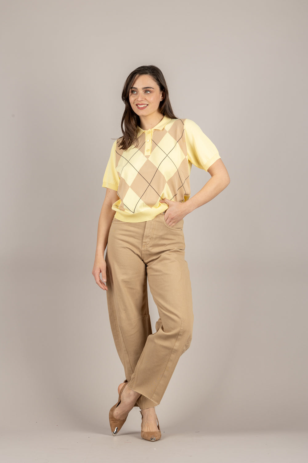 VICOLO - DAB5343 - JEANS BEIGE