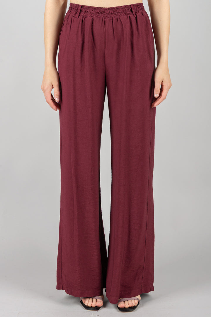 HAVEONE - PVS-N438 - PANTALONE PALAZZO CON COULISSE
