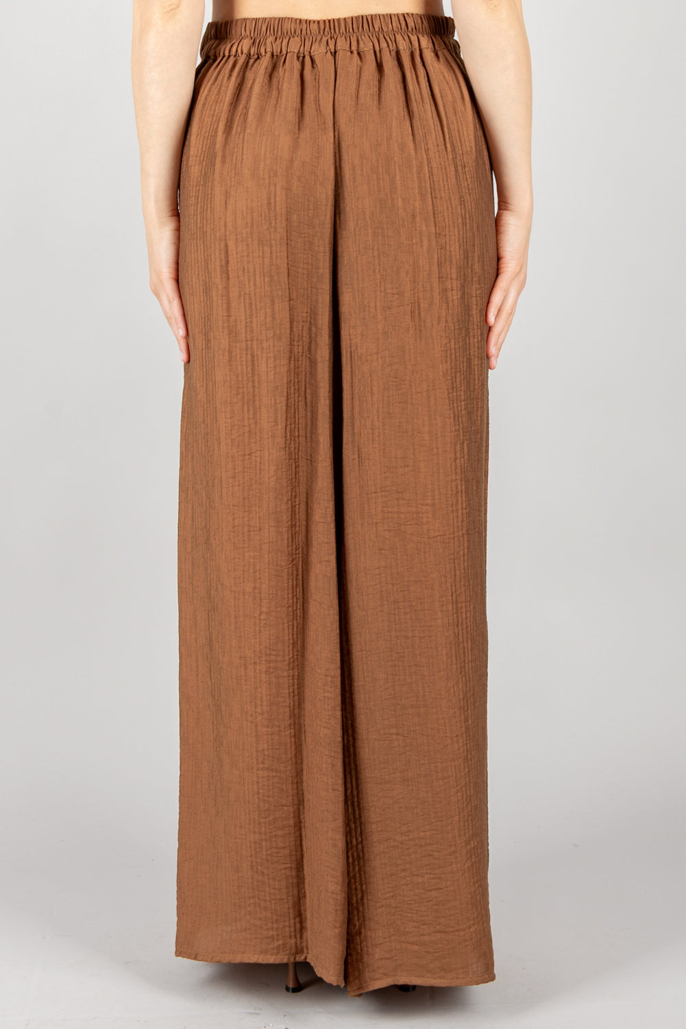 HAVEONE - PMI-N317 - PANTALONE PALAZZO AMPIO