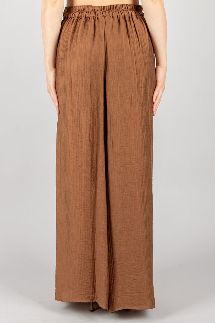 HAVEONE - PMI-N317 - PANTALONE PALAZZO AMPIO