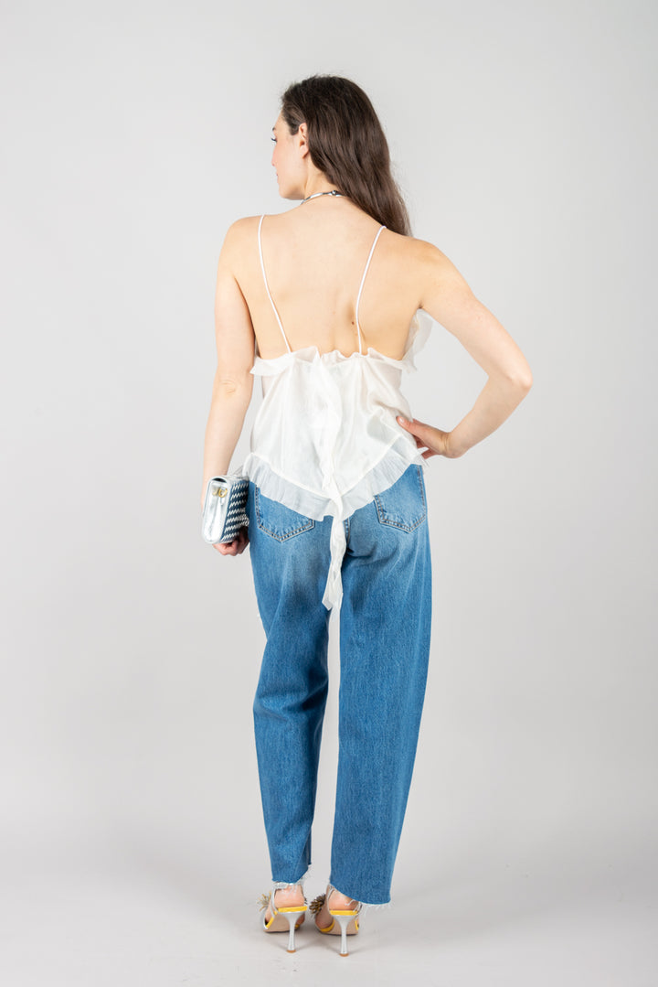 HAVEONE - RMA-N093 - TOP APERTO CON ROUCHES