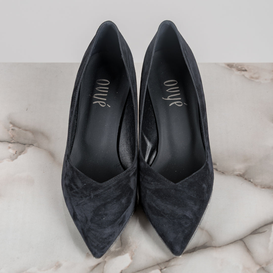 OVYE - AT7110CAM - DECOLLETE IN SUEDE