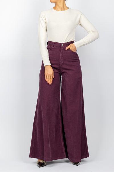 DIXIE - P177K210 - PANTALONE PALAZZO a COSTINE