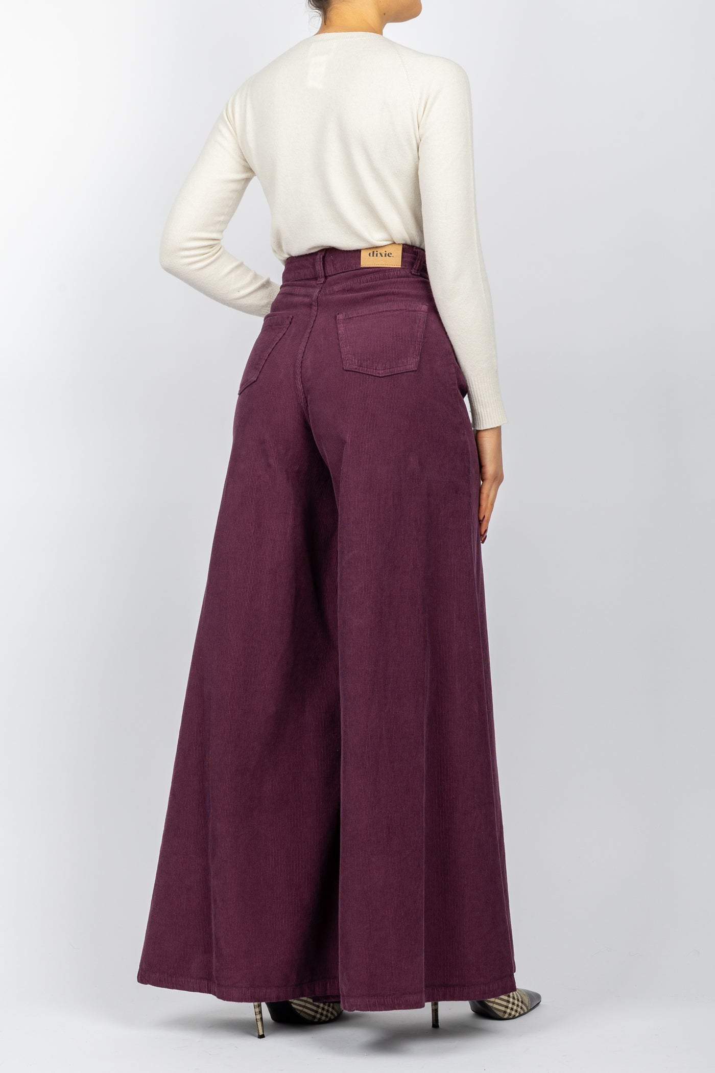 DIXIE - P177K210 - PANTALONE PALAZZO a COSTINE