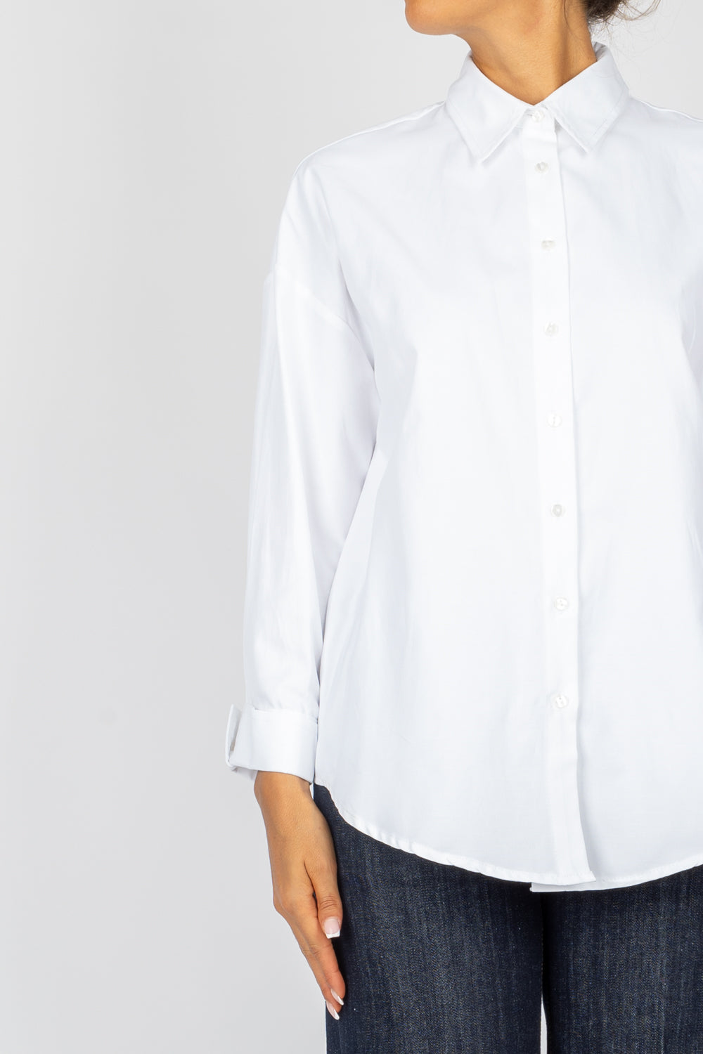 DIXIE - C881K060 - CAMICIA OXFORD POLSINO RISVOLTO