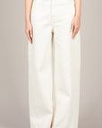 TENSIONE IN - GIUSI-PAINT - JEANS PALAZZO CON TASCONI BURRO