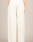 TENSIONE IN - GIUSI-PAINT - JEANS PALAZZO CON TASCONI BURRO