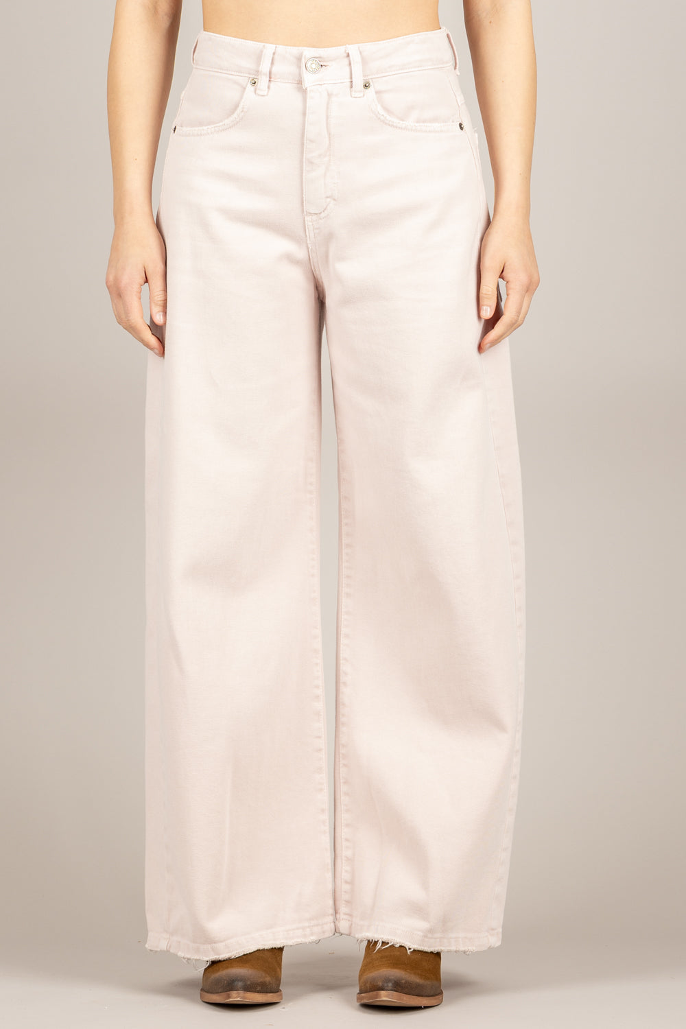 TENSIONE IN - GIUSI-PAINT - PANTALONE ROSA