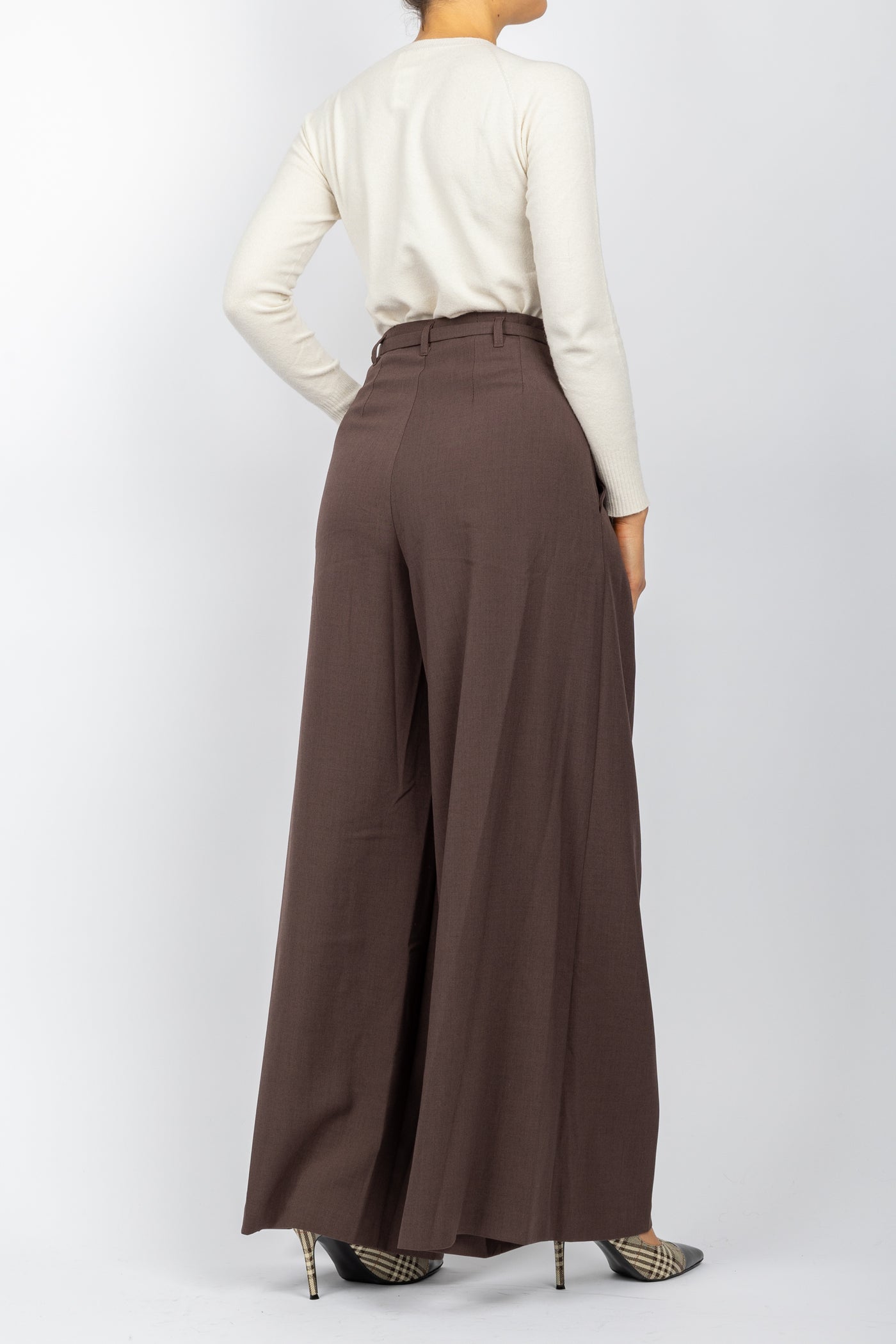 IMPERIAL - P3ZQIFU - PANTALONE CON CINTA FINA