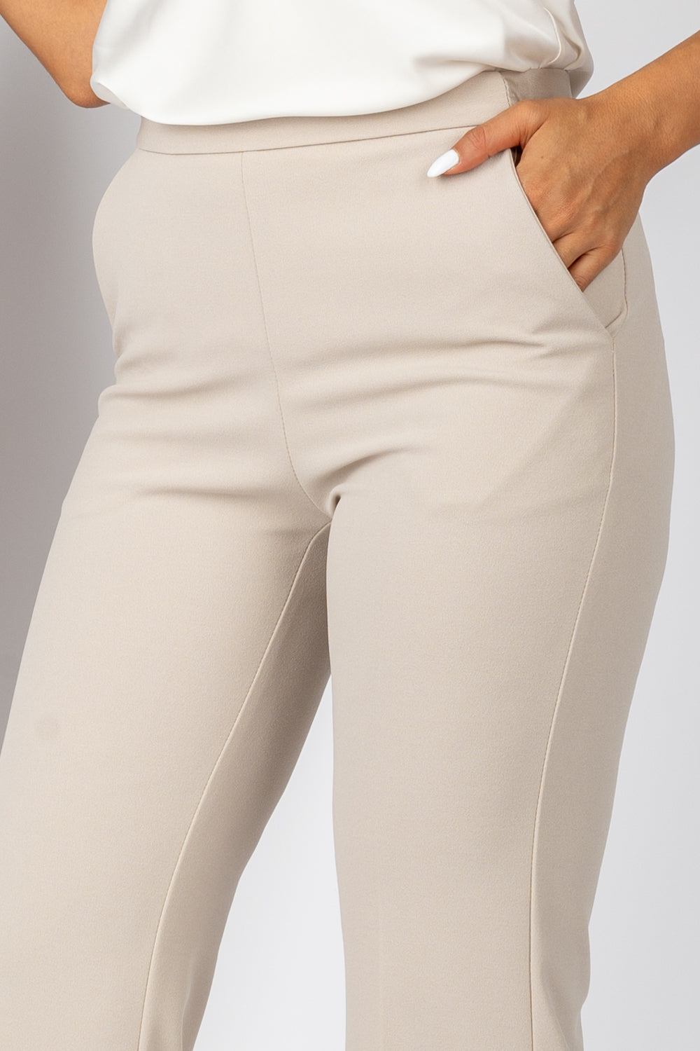 IMPERIAL - P3E9IAW - PANTALONE A ZAMPA PROFILO RASO