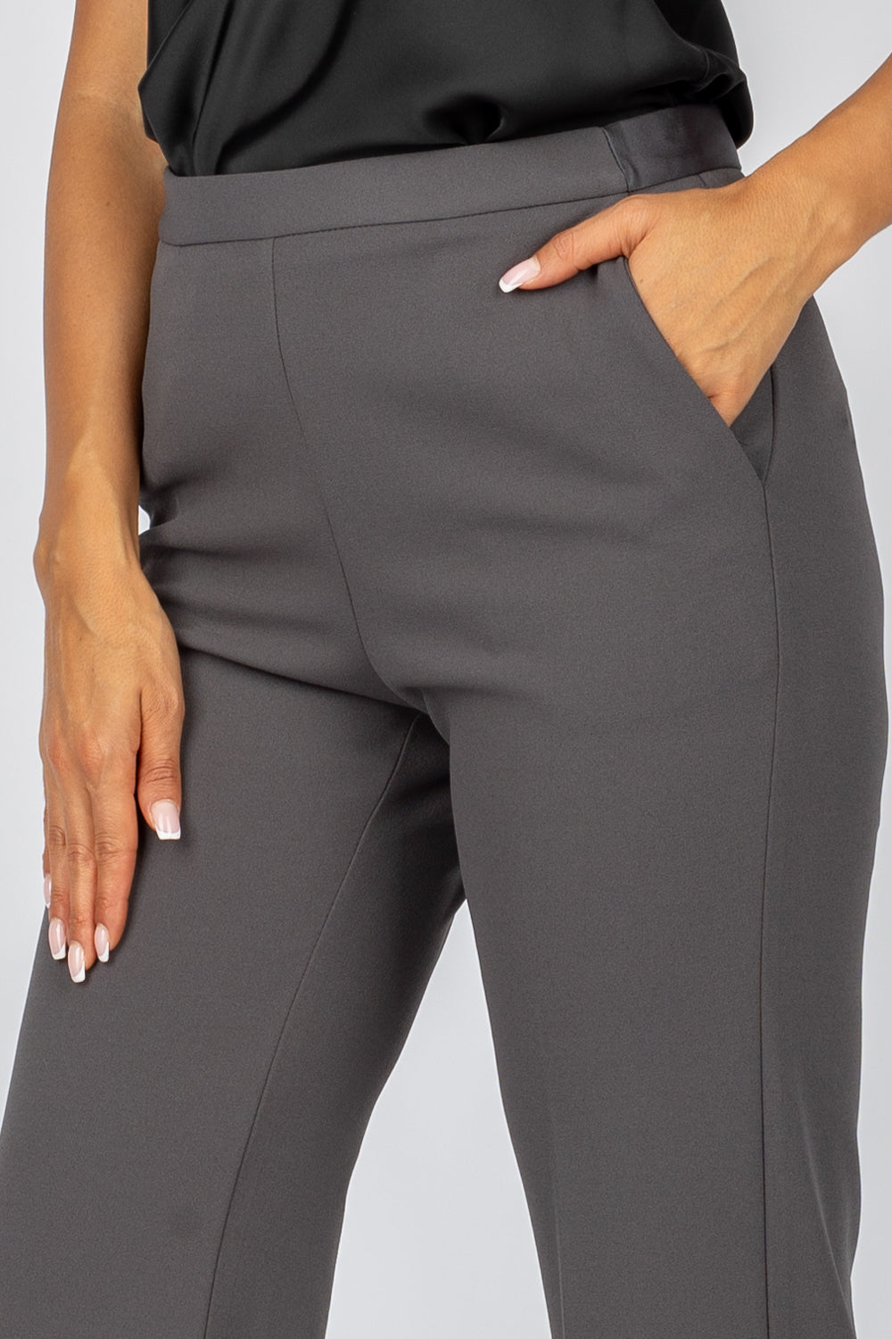 IMPERIAL - P3E9IAW - PANTALONE A ZAMPA PROFILO RASO