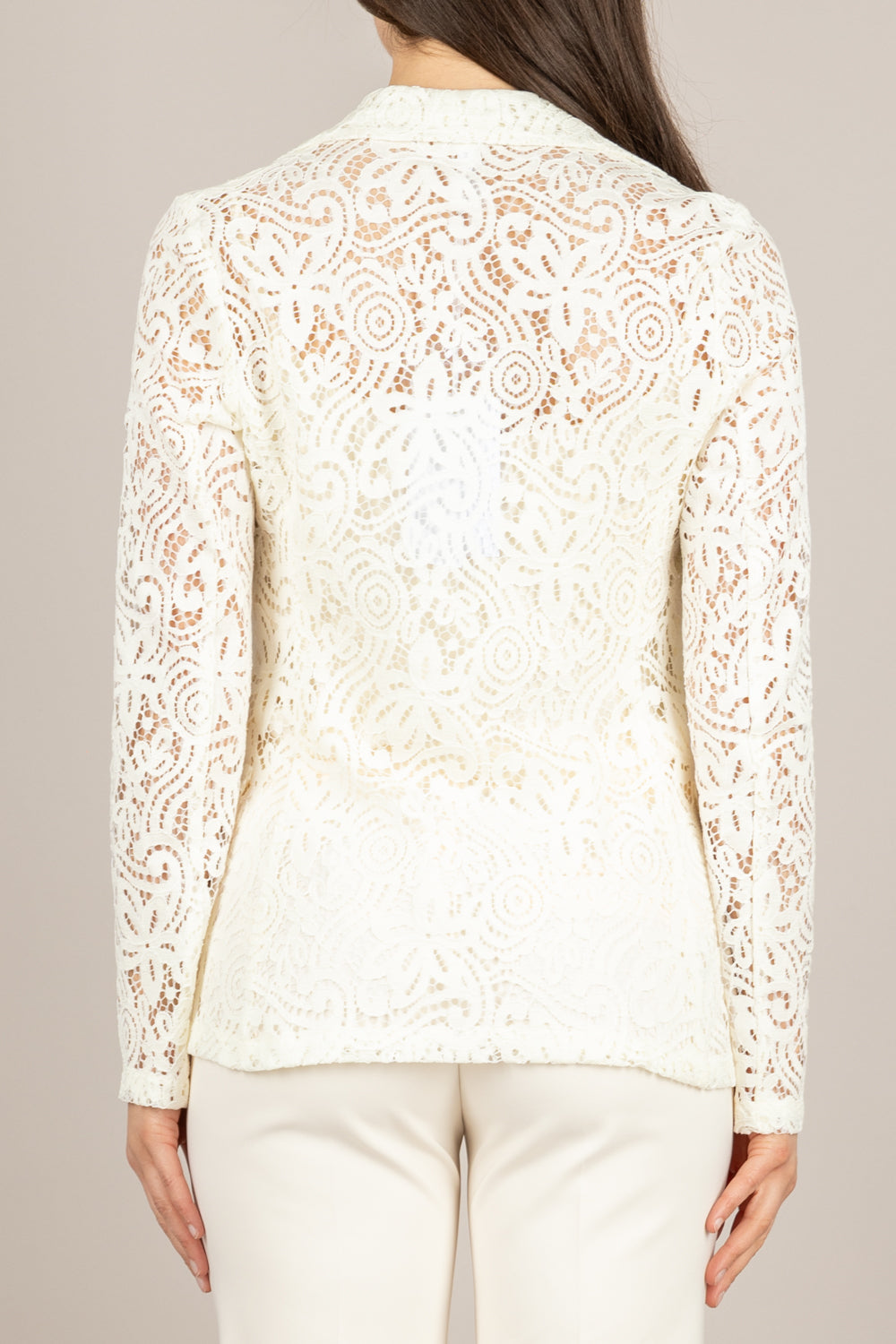 IMPERIAL - J9990014V - GIACCA BIANCO LANA