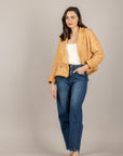 HAVEONE - JNO-Q119 - GIACCA BOUCLE' ORANGE