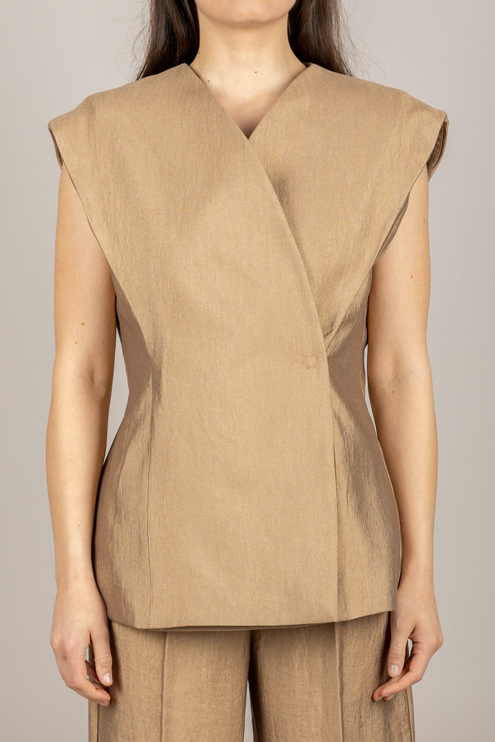 DIXIE - L845A013 - GILET FANGO