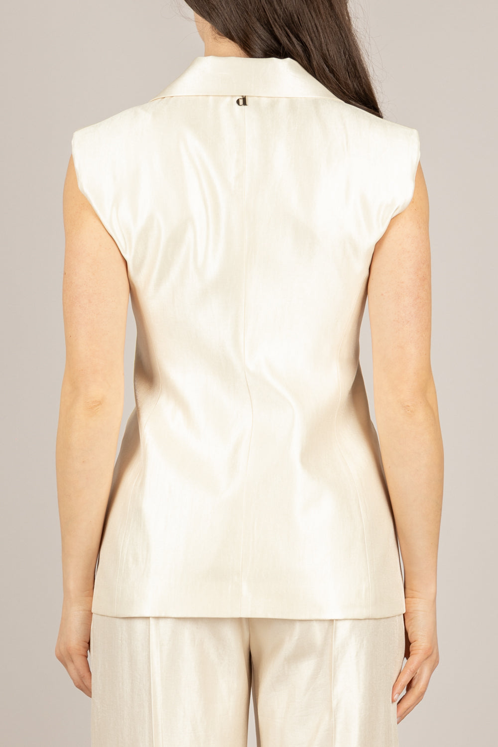 DIXIE - LAI61ES - GILET LATTE