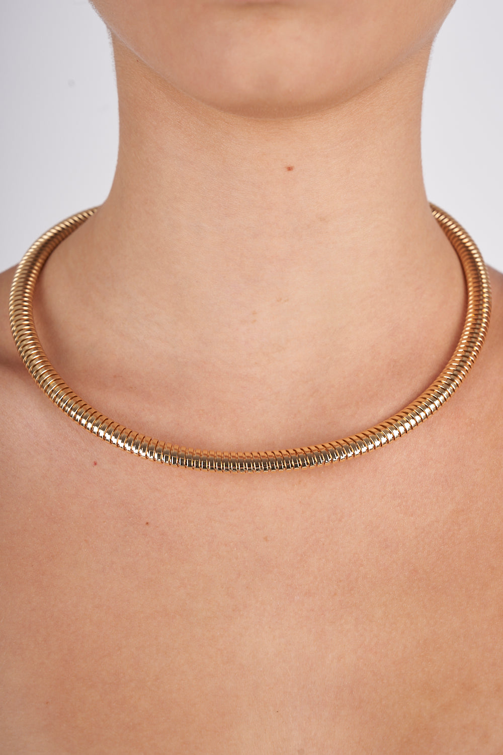 Story - COLLANA CHOKER PIATTA FINA