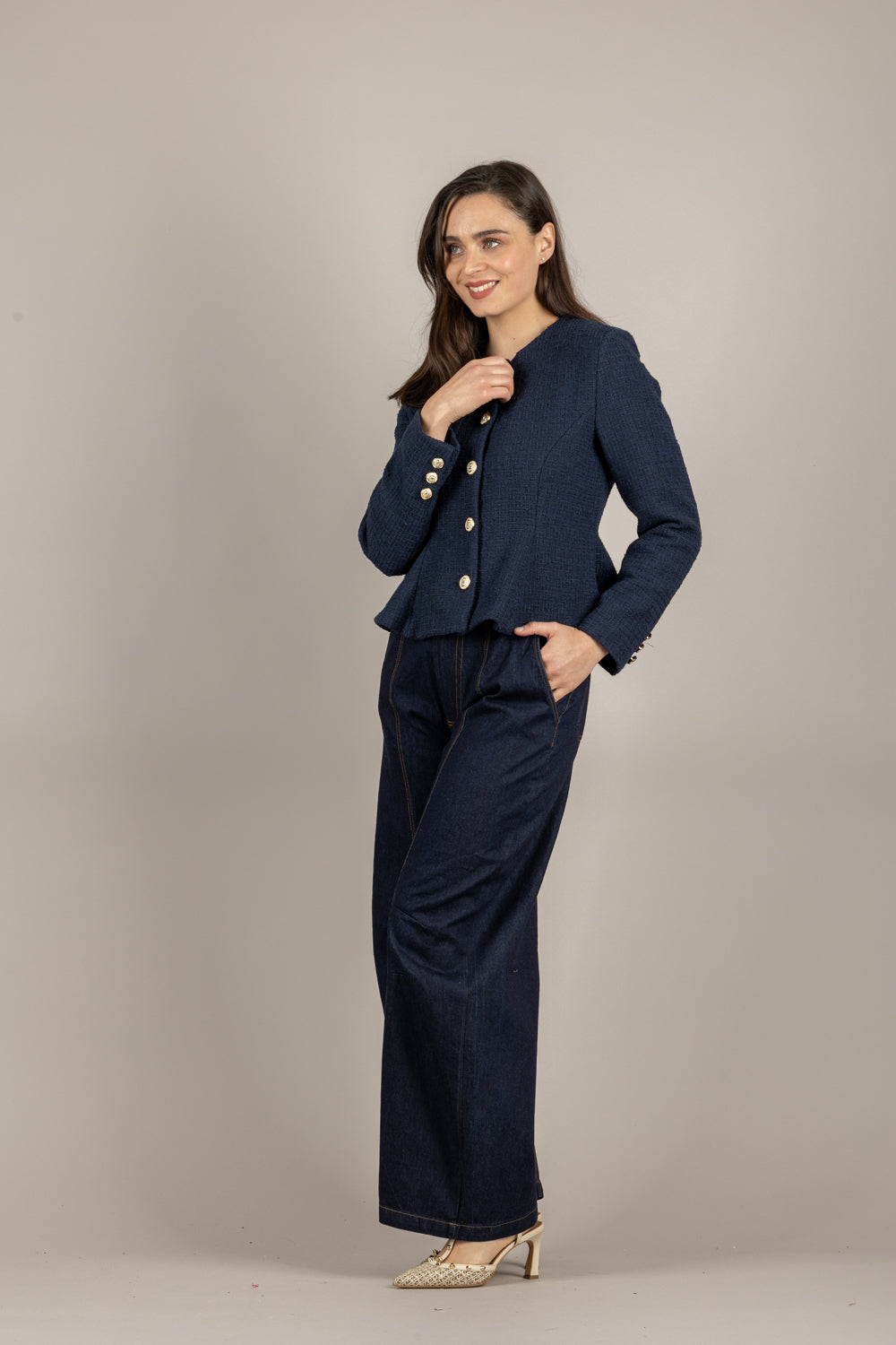 TENSIONE IN - LK1204 - PANTALONI BLU