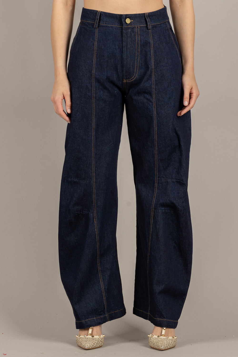 TENSIONE IN - LK1204 - PANTALONI BLU