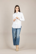 EMUNA' - LUDOVICA - CAMICIA BIANCO