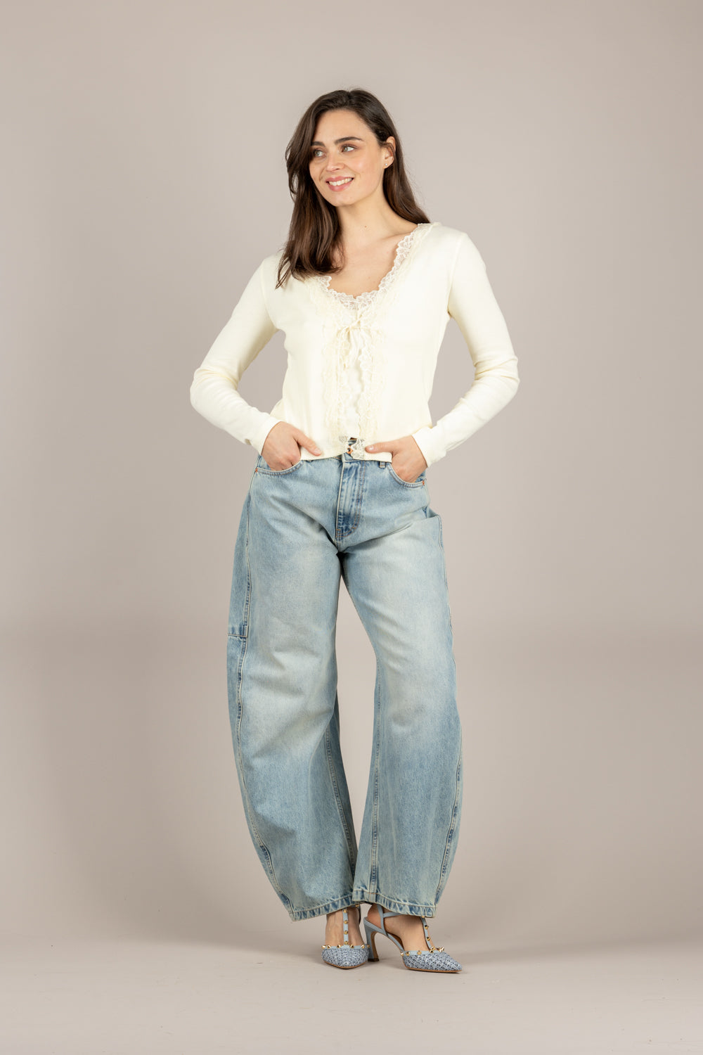 DIXIE - M067A079 - MAGLIA BURRO