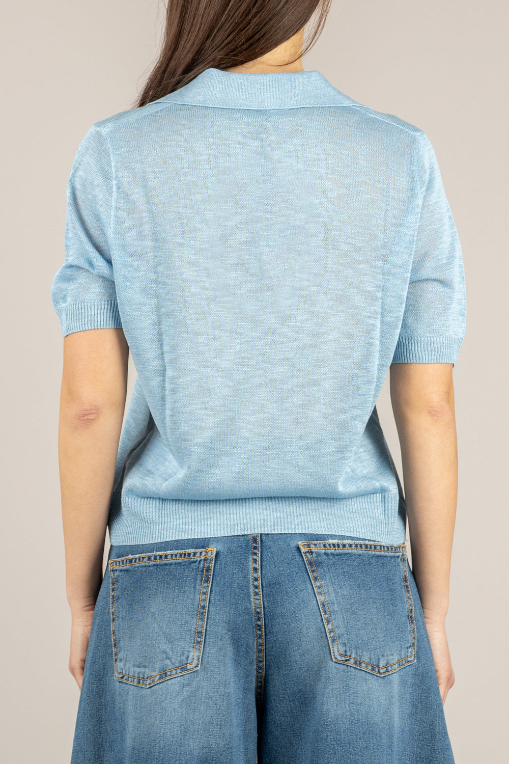 DIXIE - M833A068X - MAGLIA CELESTE 