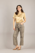 TENSIONE IN - MZ794 - MAGLIA CON BOTTONE POSTERIORE MOONSTONE