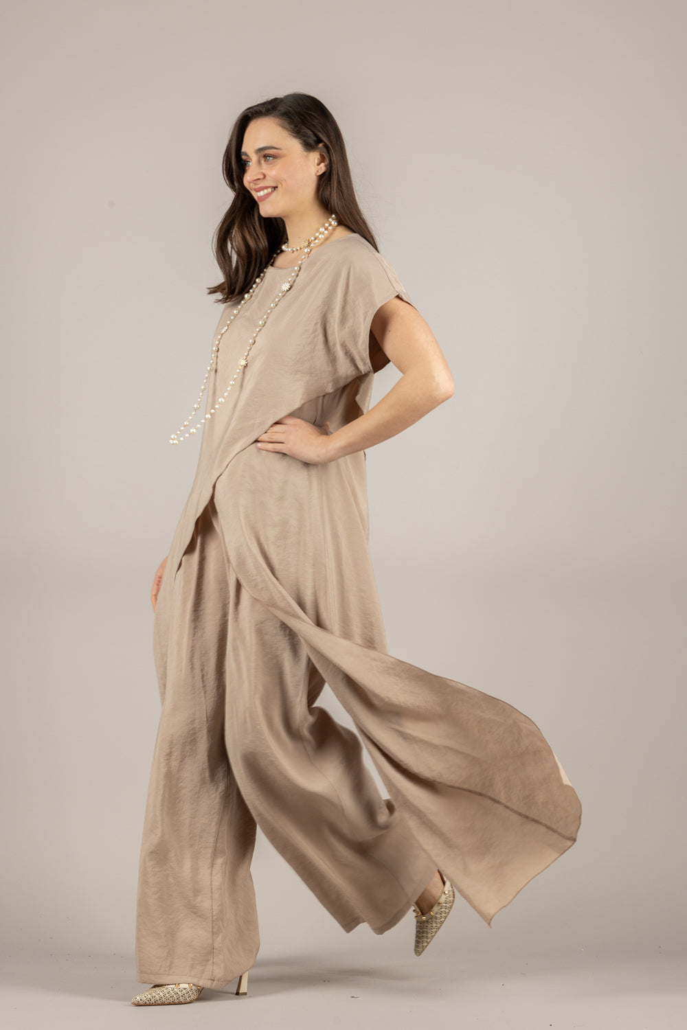 DIXIE - N319A011 - TAILLEUR BEIGE