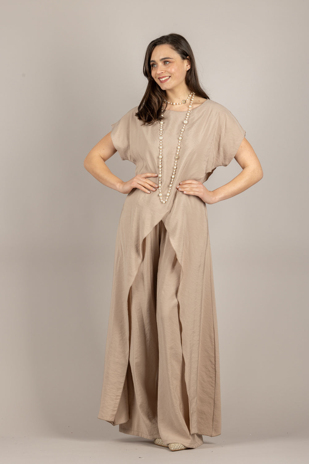 DIXIE - N319A011 - TAILLEUR BEIGE