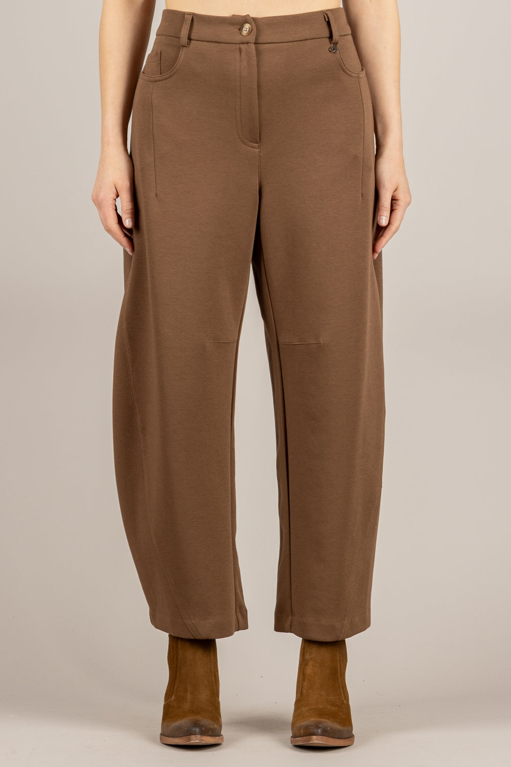 DIXIE - P041A182 - PANTALONE TABACCO 
