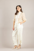 DIXIE - P067A219 - PANTALONE OFF-WHITE