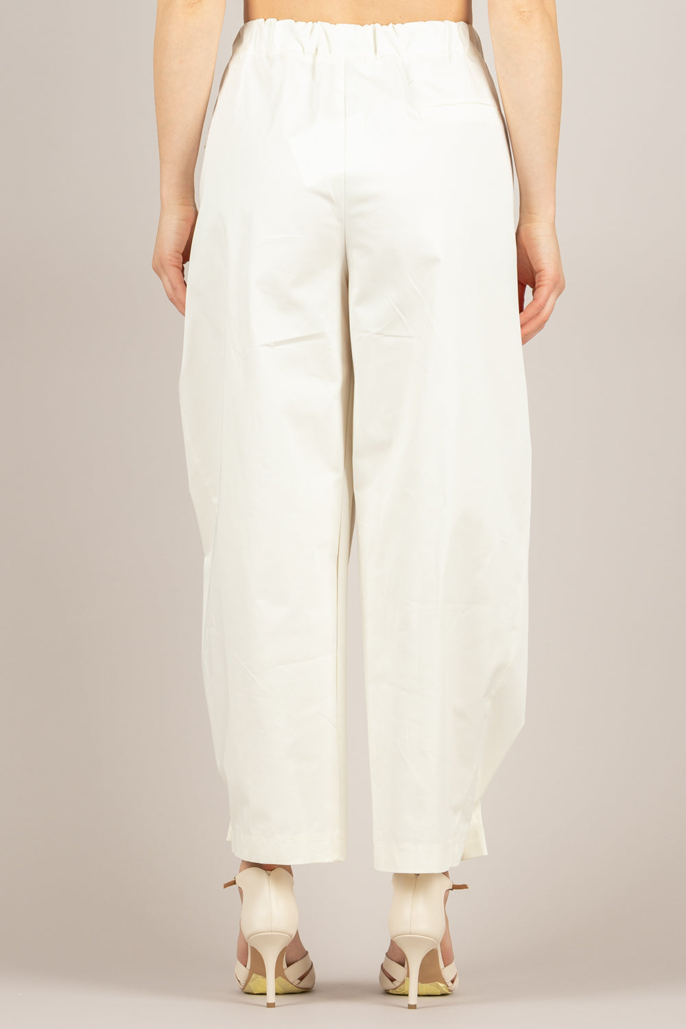 DIXIE - P067A219 - PANTALONE OFF-WHITE