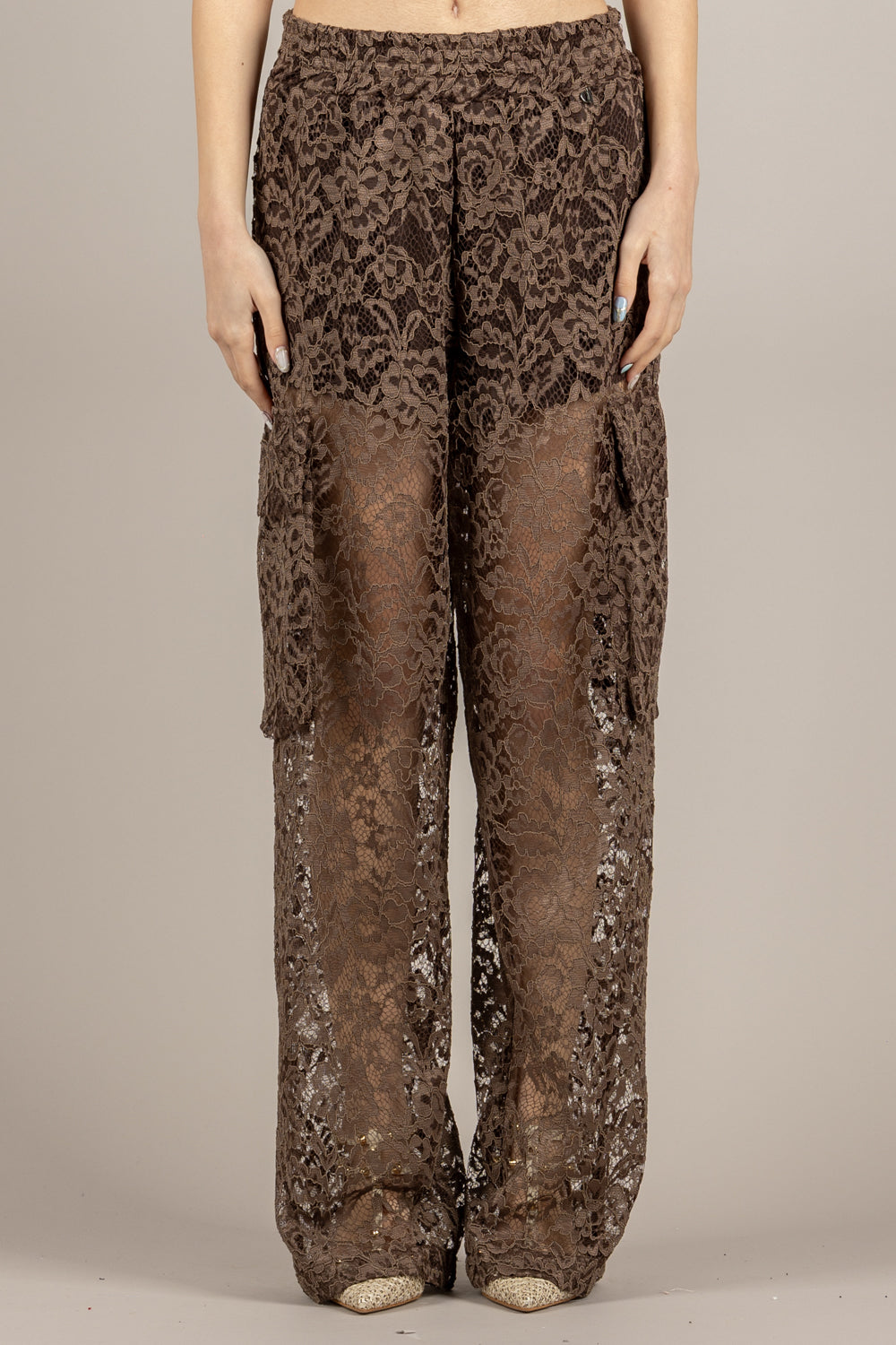 DIXIE - P067A220 - PANTALONE MORO