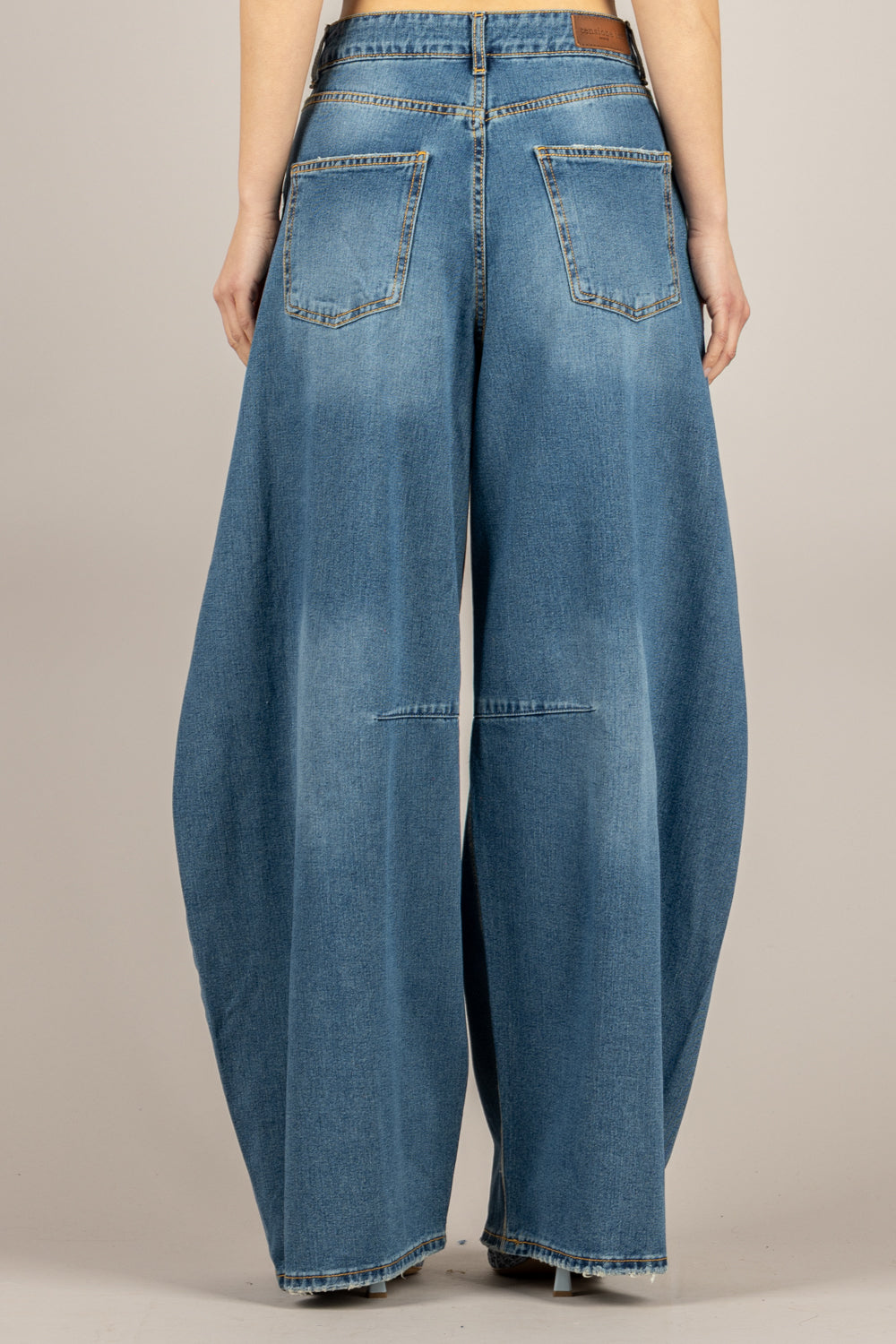 TENSIONE IN - P314J119W671 - PANTALONE LOUVRE VAR. UNICA