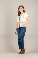 TENSIONE IN - P340J110W705PT - JEANS BALLOON TAGLIO VIVO