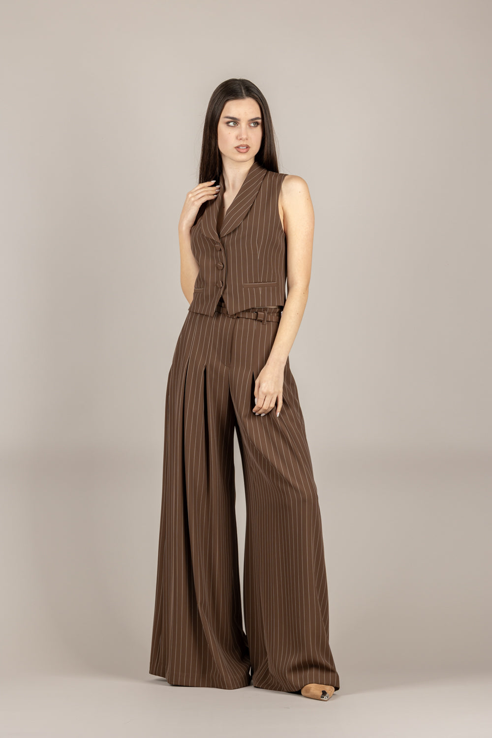 IMPERIAL - P3ZQLAF - PANTALONE MORO 