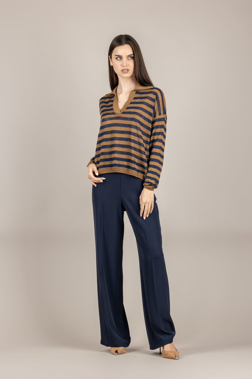 IMPERIAL - P4L0LHX - PANTALONE BLU