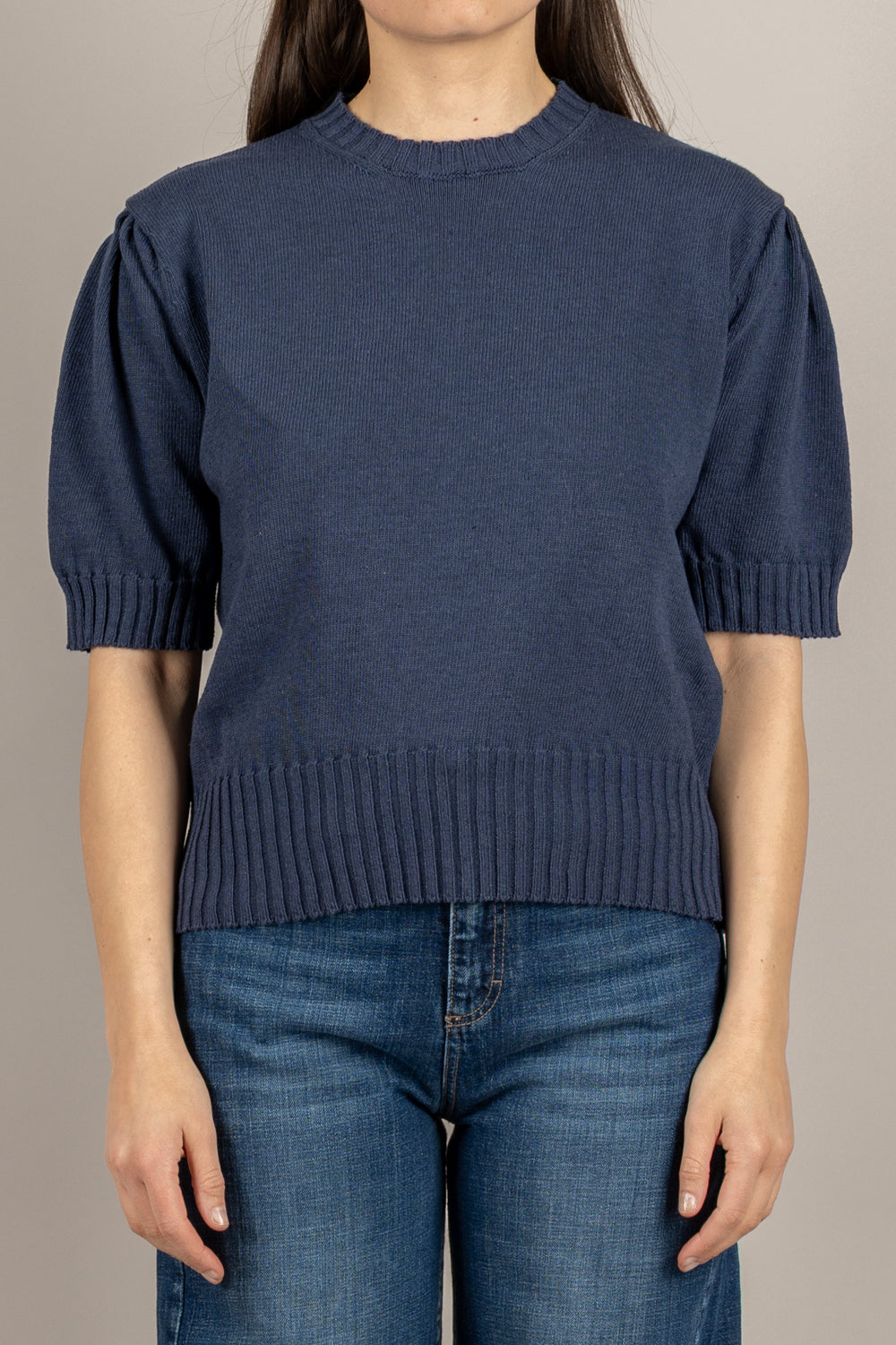 TENSIONE IN - P6HMJ24A414 - MAGLIA BLUE NAVY