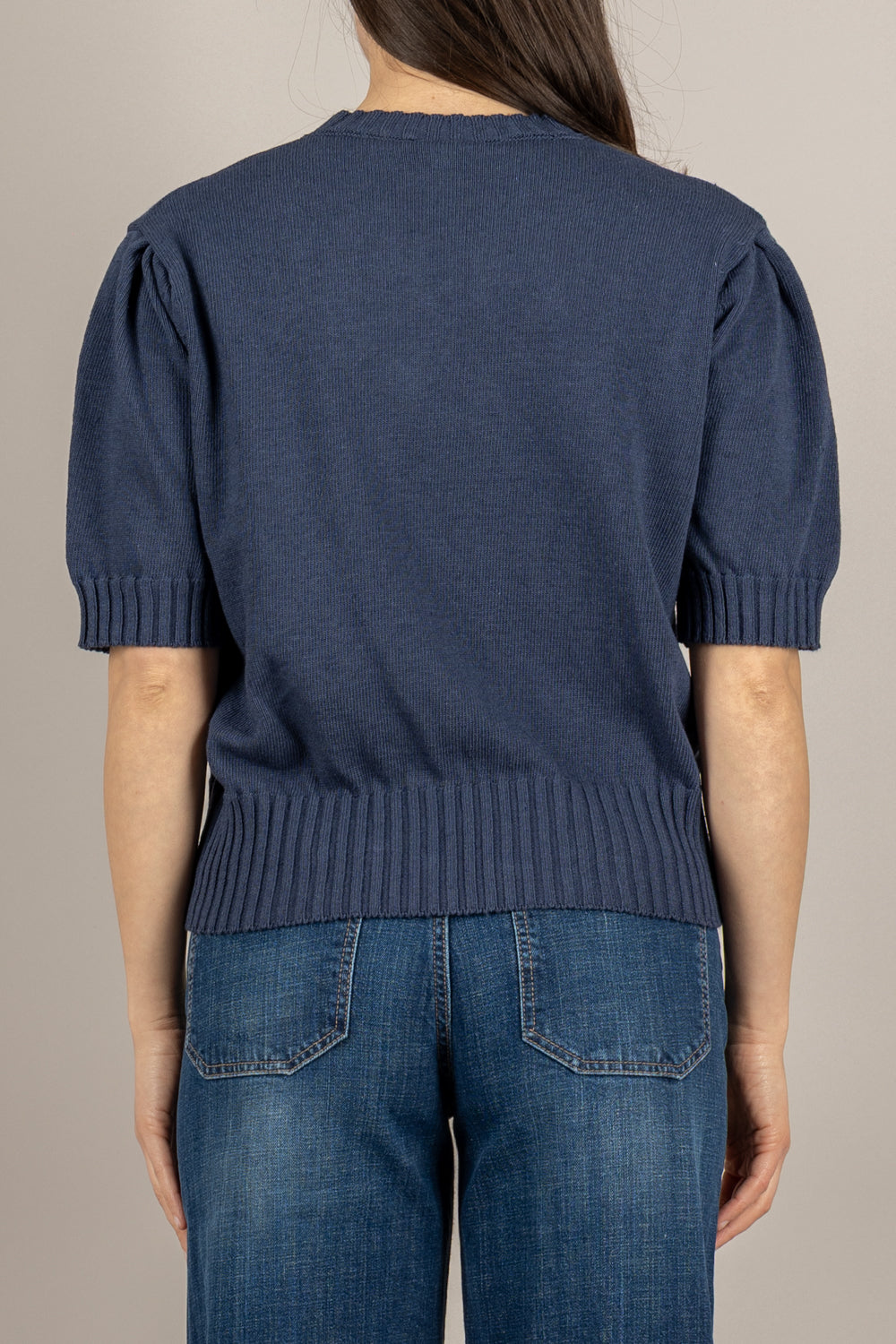 TENSIONE IN - P6HMJ24A414 - MAGLIA BLUE NAVY