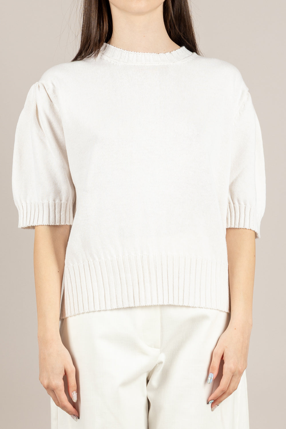 TENSIONE IN - P6HMJ24A414 - MAGLIA WHITE