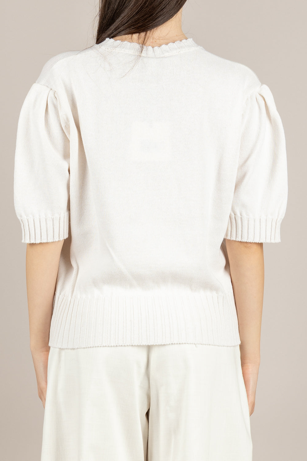 TENSIONE IN - P6HMJ24A414 - MAGLIA WHITE