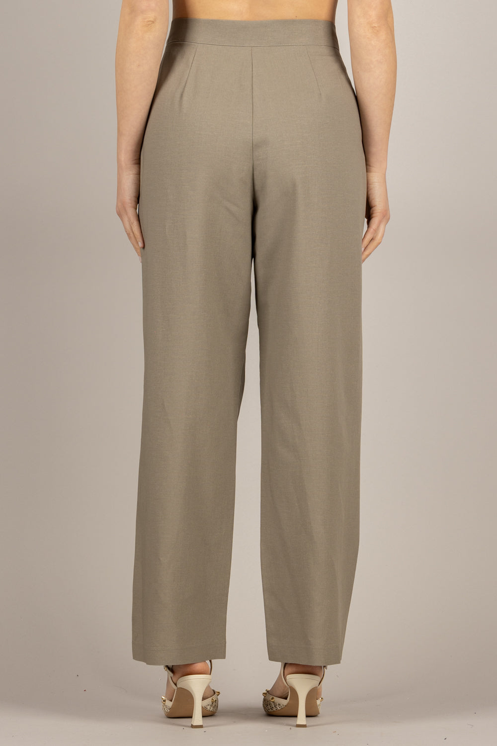 DIXIE - P845A217 - PANTALONE FANGO
